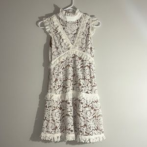 Beautiful dress from a boutique store white